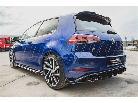 VW Golf 7 R Facelift Extensie Bara Spate Racing