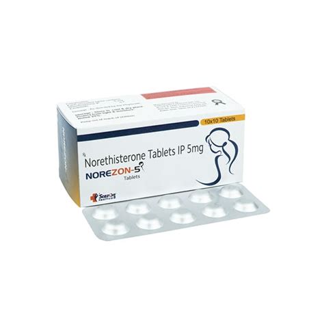 Norethisterone Tablets 5 Mg Manufacturers & Suppliers