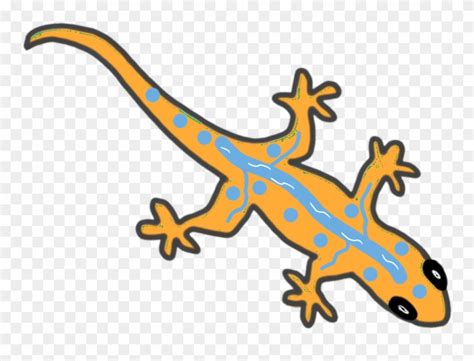 Gecko Clipart Easy Gekkonidae Png Download 3185699 Pinclipart