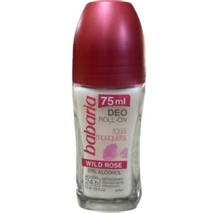 BABARIA DESODORANTE ROLL ON ROSA MOSQUETA X 75 ML Luma Distribuidora SAS