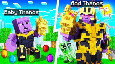 Evolving INFINITY GAUNTLET To GOD GAUNTLET In MINECRAFT YouTube