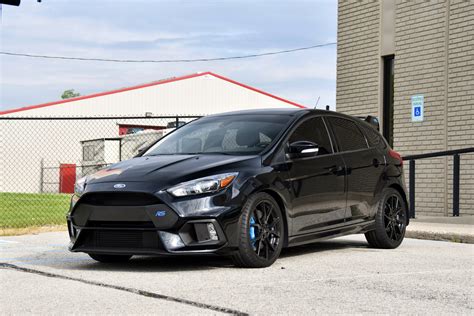 Sold 2016 Ford Focus Rs Shadow Black Charcoal Black Leather Recaro Seat 5k Miles