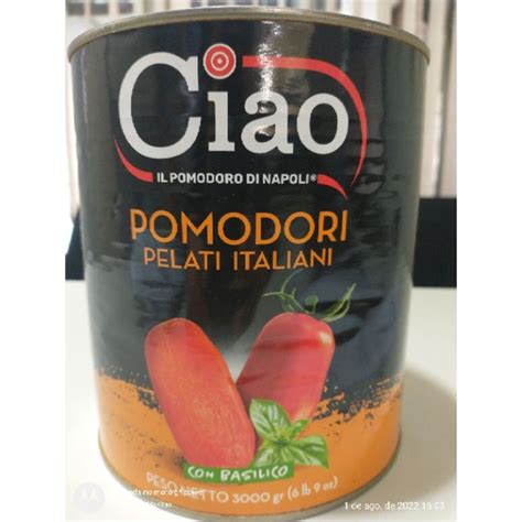 Tomate Pelado Italiano Ciao Kg Shopee Brasil