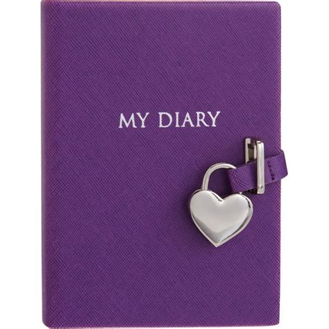 Purple Diary With Heart Lock Purple Diary Online Diary Diary