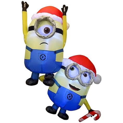 Universal Despicable Me 499 Ft Lighted Minion Christmas Inflatable In