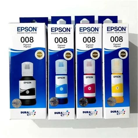 Jual Tinta Epson For Printer L L L L Pcs Shopee