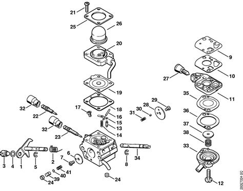 Exploring The Stihl Fs90 Trimmer A Helpful Parts Diagram