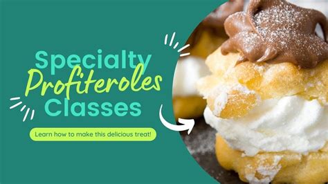 Specialty Profiteroles Classes In Richmond VA YouTube