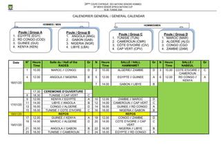 Calendrier Can Tunisie 2020 V2 Du 31 12 2019 PPT