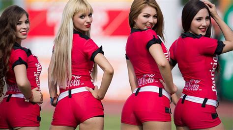 Edecanes Y Porristas Mas Sexys Del Futbol Mexicano Youtube