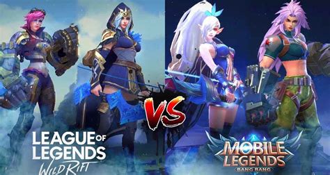 Mobile Legends Vs League Of Legends Wild Rift Comparativa