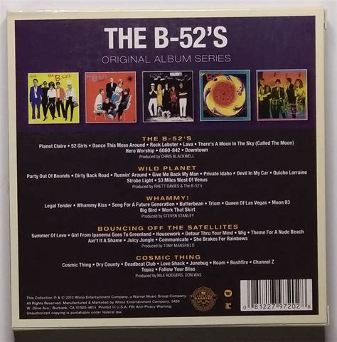 Yahoo オークション CD The B 52 s Original Album Series 5C