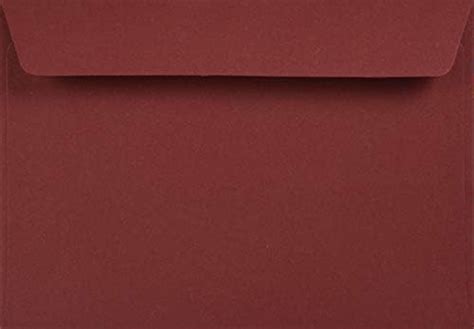 Netuno 25 Briefumschläge Bordeaux DIN C6 114 x 162 mm 120g Kreative