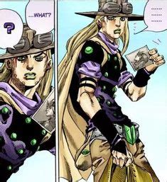 Gyro Zeppeli Manga Panels