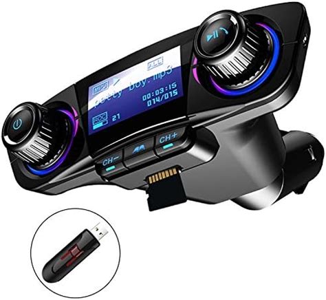 Bluetooth Transmisor Fm Para El Kit De Radio Inal Mbrico Para Llamada