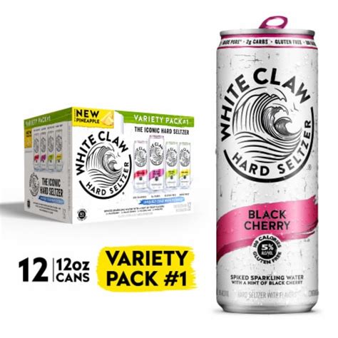 White Claw Hard Seltzer Variety Pack No Cans Fl Oz Kroger