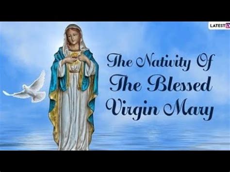 Saint Of The Day For September Nativity Of The Blessed Virgin Mary