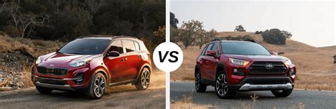 2023 Kia Sportage Vs 2022 Toyota Rav4