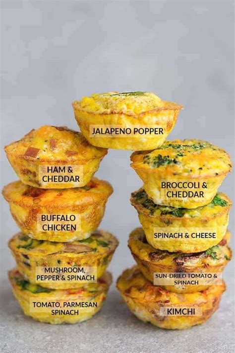 Broccoli And Cheese Egg Muffins Easy Low Carb Keto Breakfast Recipe