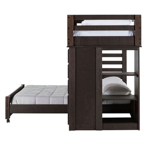 Vista Brown Loft Bed Elements Furniture Furniture Cart