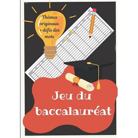 Buy Jeu du baccalauréat Jeu de société le petit bac jeu du bac