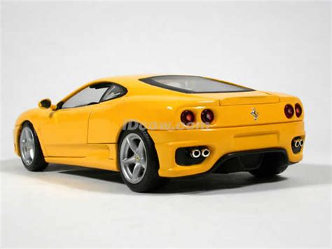 2002 Ferrari 360 Modena Diecast Model Car 118 Die Cast By Hot Wheels