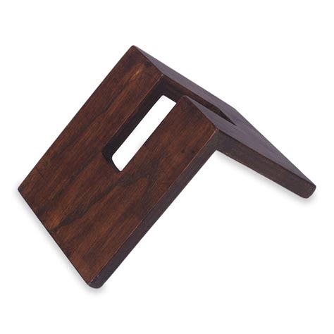 Tissue Paper Holder In Teak Finish Birdy Furniture