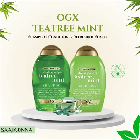 Ogx Tea Tree Mint Shampoo And Conditioner