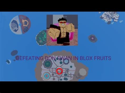 Defeating Don Swan In Blox Fruits Roblox Bloxfruits Youtube