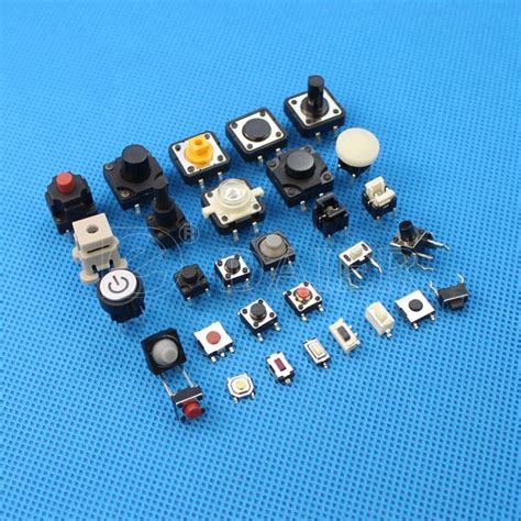 6x6x6 Tactile Switch Keyboard Push Button PCB 4 Pin SMD SMT Micro