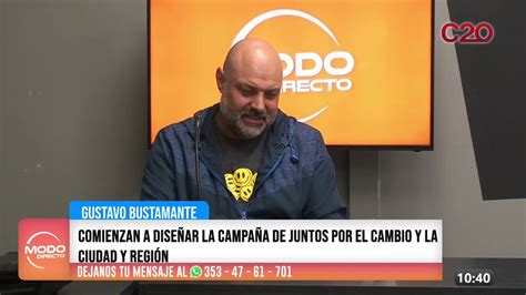 Modo Directo Juntos Por El Cambio Gustavo Bustamante 5900 TV Una