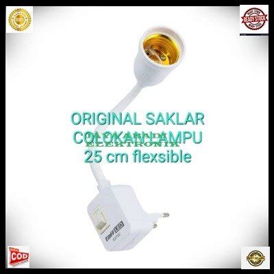 Jual Original Saklar Colok Cm Sambungan Rumah Lampu E Extension