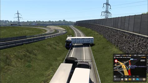 Euro Truck Simulator Vers O Comboio Normal Sem Mod