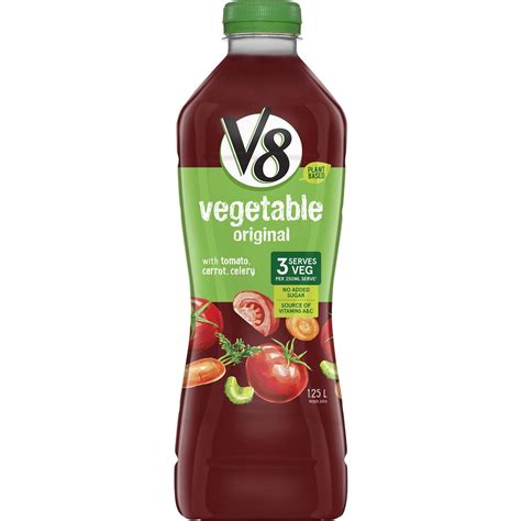 V8 Vegetable Juice Original 125l Woolworths