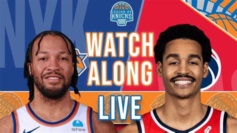 Washington Wizards Vs New York Knicks Live Watch Along Post Game