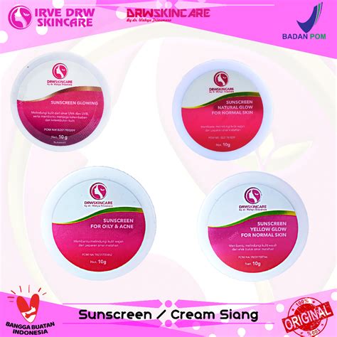 Jual Drw Skincare Sunscreen Cream Siang Foundation Shopee Indonesia