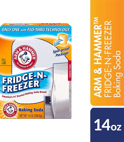 Arm Hammer Baking Soda Fridge Freezer Odor Absorber 14 Oz