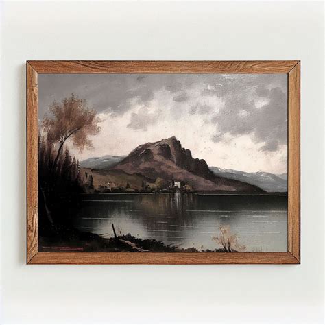 Vintage European Landscape Oil Painting Digital Provincial Etsy