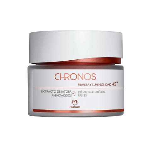 Gel Crema Antise Ales Firmeza Y Luminosidad D A Chronos Natura G