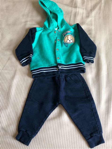 Conjunto Moletom Roupa Infantil Para Beb Pula Bula Usado