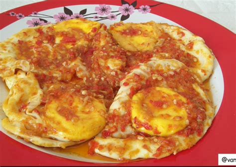 Resep Balado Telor Ceplok Oleh Vanya Cookpad