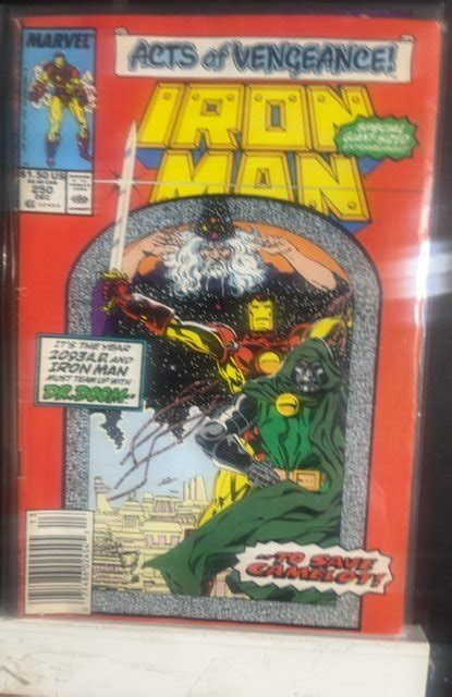 Iron Man 250 1989 Comic Books Copper Age Marvel Iron Man