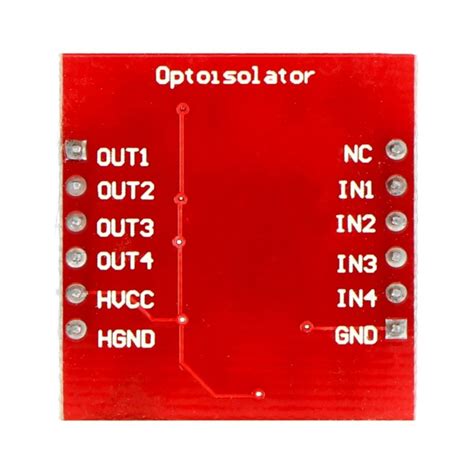 Four Channel Opto Isolator A Tlp Botland Robotic Shop