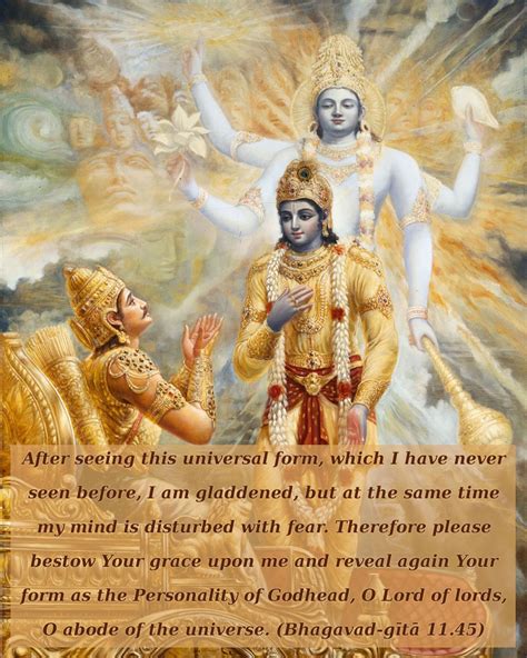 Bhagavad Gita Chapter 11 Verse 45 Vivekavani