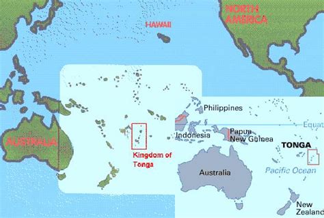 Tonga Islands on World Map – Travel Around The World – Vacation Reviews