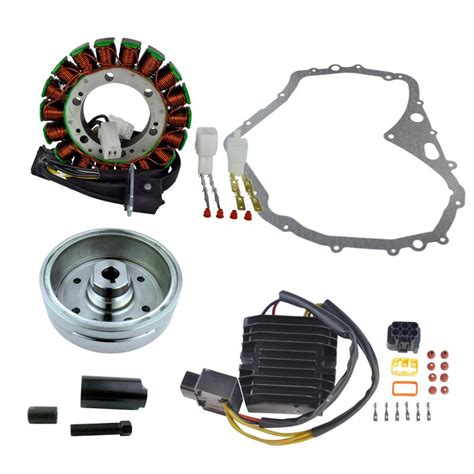 Kit Improved Flywheel Puller Stator Mosfet Regulator Gasket For