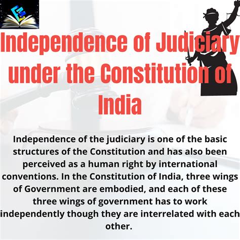 Independence Of Judiciary Under The Constitution Of India Edumound