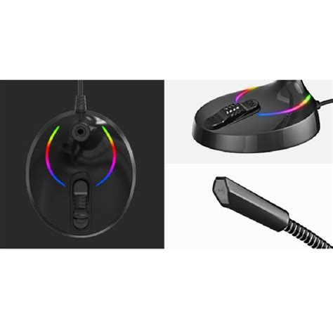 Microphone Gamer Filaire Havit GK55 Rgb Noir Tunisie ClickUP Shopping