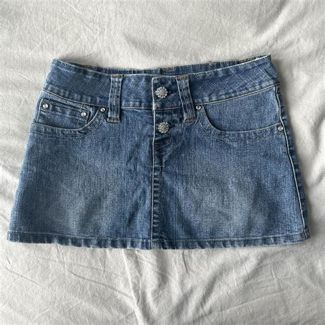 Y2k Denim Mini Skirt By The Brand Hydraulic Has Depop