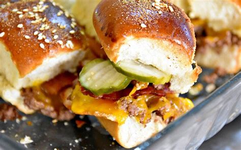 Laura S Lean Baked Bacon Cheeseburger Sliders